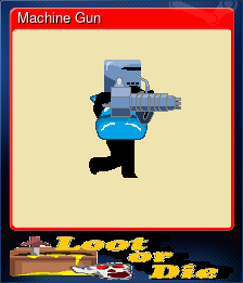Series 1 - Card 2 of 10 - Machine Gun