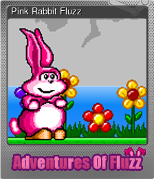 Series 1 - Card 2 of 5 - Pink Rabbit Fluzz