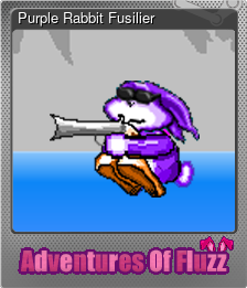 Series 1 - Card 1 of 5 - Purple Rabbit Fusilier