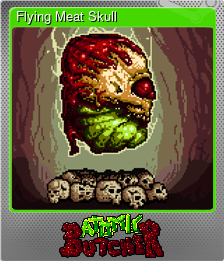 Series 1 - Card 4 of 6 - Flying Meat Skull