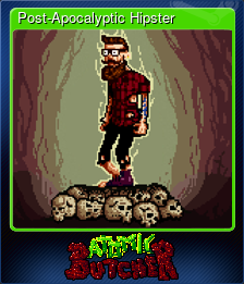 Series 1 - Card 2 of 6 - Post-Apocalyptic Hipster