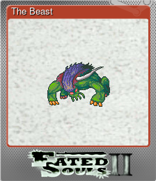 Series 1 - Card 4 of 5 - The Beast