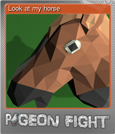 Series 1 - Card 4 of 9 - Look at my horse