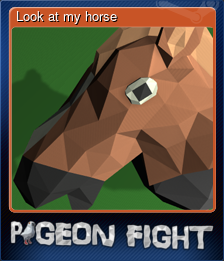 Series 1 - Card 4 of 9 - Look at my horse