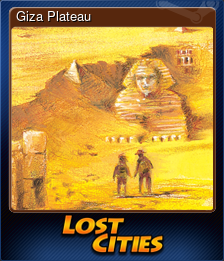 Series 1 - Card 5 of 5 - Giza Plateau