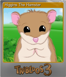 Series 1 - Card 8 of 9 - Higgins The Hamster