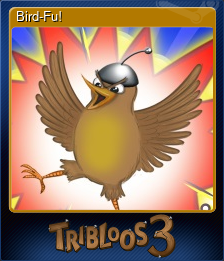 Series 1 - Card 5 of 9 - Bird-Fu!
