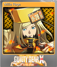 Series 1 - Card 3 of 7 - Millia Rage