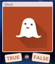 Series 1 - Card 4 of 8 - Ghost