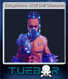 Series 1 - Card 3 of 15 - Dangerforce, Skull Ball Champion