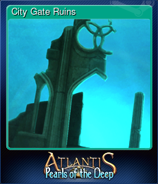 Series 1 - Card 2 of 6 - City Gate Ruins