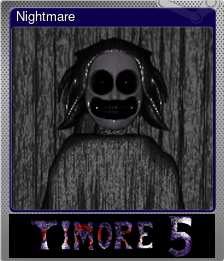 Series 1 - Card 8 of 8 - Nightmare