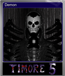 Series 1 - Card 3 of 8 - Demon
