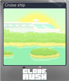 Series 1 - Card 3 of 5 - Cruise ship