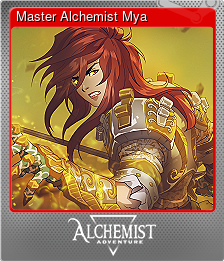 Series 1 - Card 1 of 5 - Master Alchemist Mya