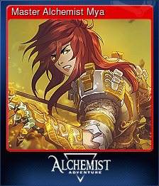 Series 1 - Card 1 of 5 - Master Alchemist Mya