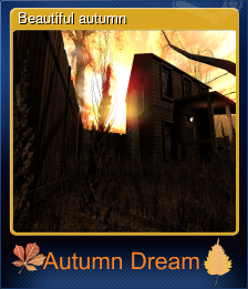 Series 1 - Card 2 of 6 - Beautiful autumn