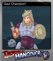 Series 1 - Card 1 of 6 - Gaul Champion!