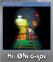 Series 1 - Card 8 of 12 - Peeping Tom