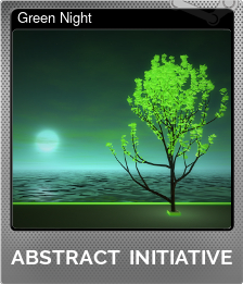 Series 1 - Card 5 of 5 - Green Night