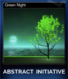 Series 1 - Card 5 of 5 - Green Night