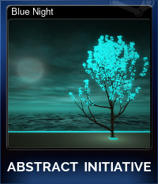 Series 1 - Card 2 of 5 - Blue Night