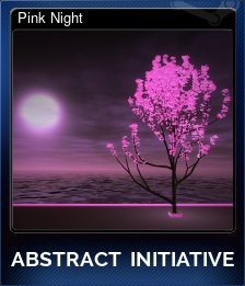 Series 1 - Card 4 of 5 - Pink Night