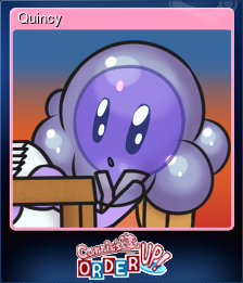 Series 1 - Card 3 of 6 - Quincy