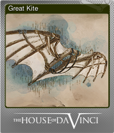 Series 1 - Card 6 of 6 - Great Kite