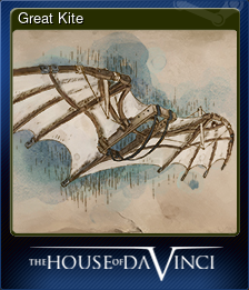 Series 1 - Card 6 of 6 - Great Kite