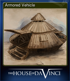 Series 1 - Card 1 of 6 - Armored Vehicle