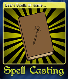 Series 1 - Card 5 of 5 - Learn Spells at home...