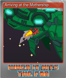 Series 1 - Card 5 of 5 - Arriving at the Mothership