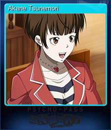 Series 1 - Card 8 of 9 - Akane Tsunemori