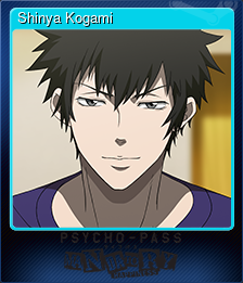 Series 1 - Card 9 of 9 - Shinya Kogami