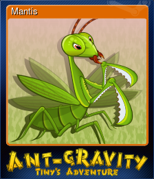 Series 1 - Card 2 of 6 - Mantis