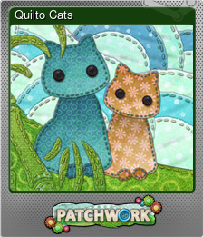Series 1 - Card 5 of 5 - Quilto Cats