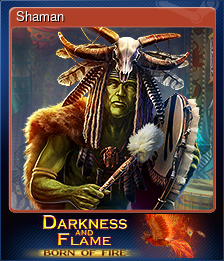 Series 1 - Card 2 of 6 - Shaman