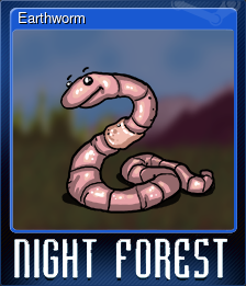 Series 1 - Card 4 of 5 - Earthworm