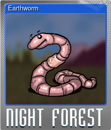 Series 1 - Card 4 of 5 - Earthworm
