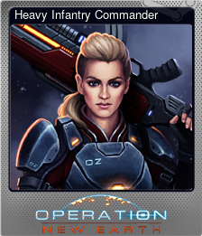 Series 1 - Card 1 of 6 - Heavy Infantry Commander
