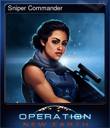 Series 1 - Card 3 of 6 - Sniper Commander