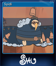 Series 1 - Card 10 of 11 - Spidli