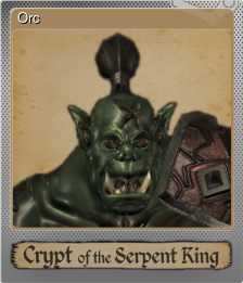 Series 1 - Card 3 of 6 - Orc