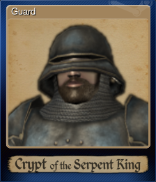 Series 1 - Card 4 of 6 - Guard