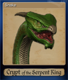 Series 1 - Card 5 of 6 - Snake