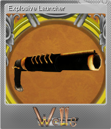 Series 1 - Card 4 of 5 - Explosive Launcher