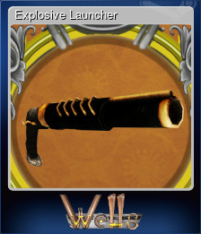 Series 1 - Card 4 of 5 - Explosive Launcher