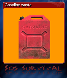 Series 1 - Card 1 of 5 - Gasoline waste