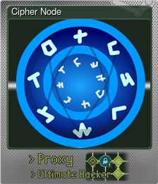 Series 1 - Card 5 of 7 - Cipher Node